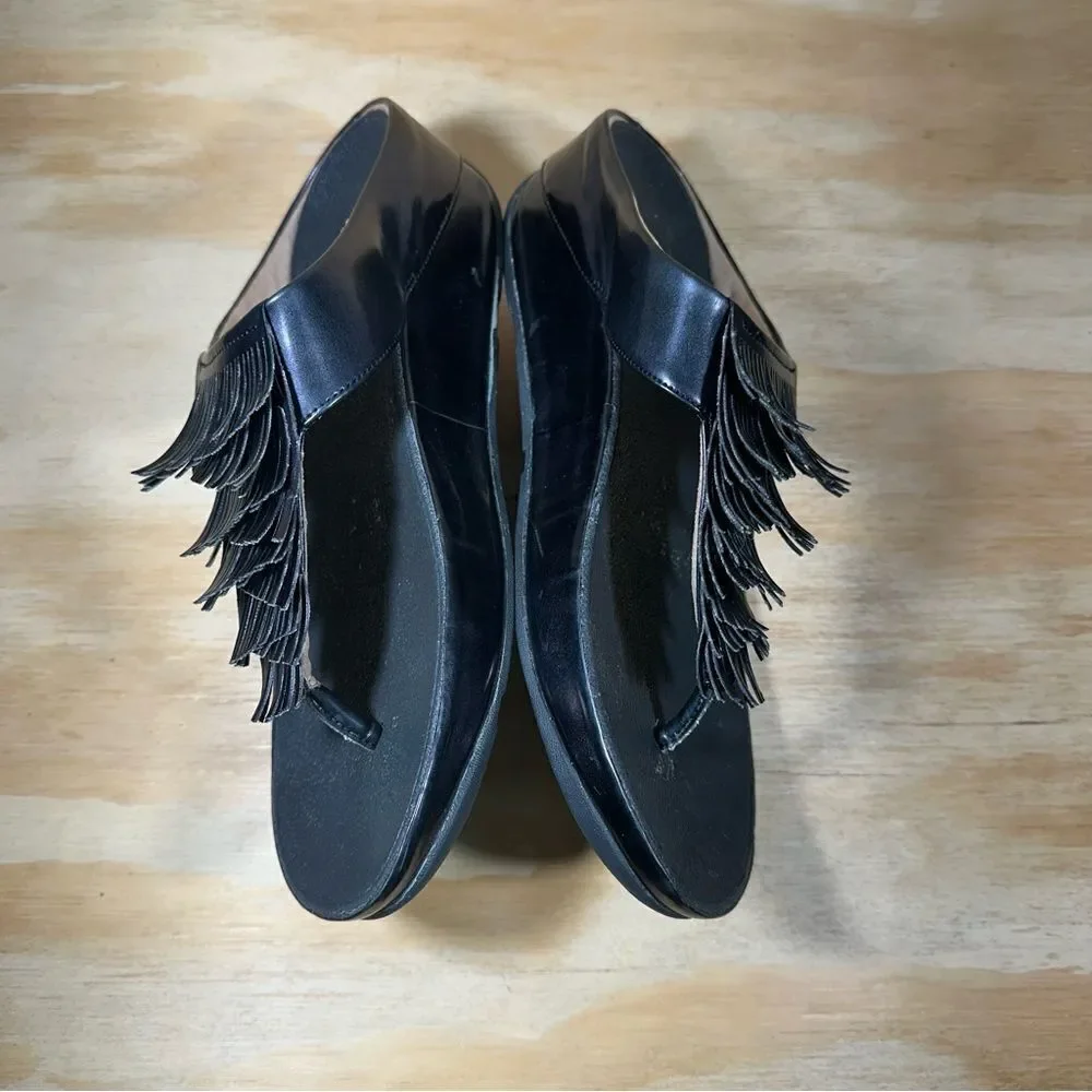 Fitflop Black Platform Sandals Women’s Size 9